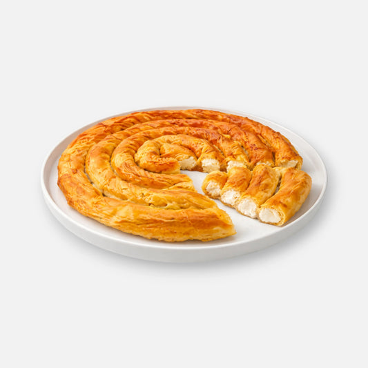 Пирог из теста фило с сыром