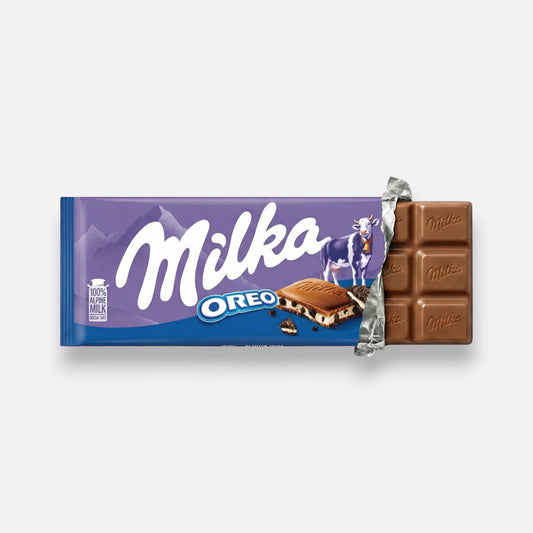 Шоколад молочный Milka с Oreo