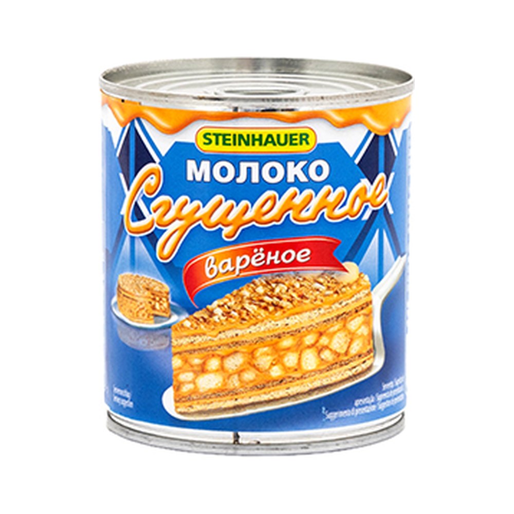 Варёное сгущённое молоко Штайнхауэр шесть процентов жирности