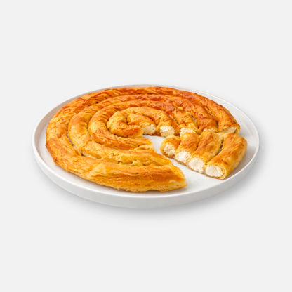 Пирог из теста фило с сыром