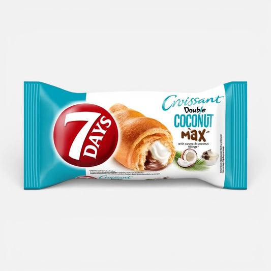 Круассаны 7 Days с кремом какао и какоса, 4 шт.