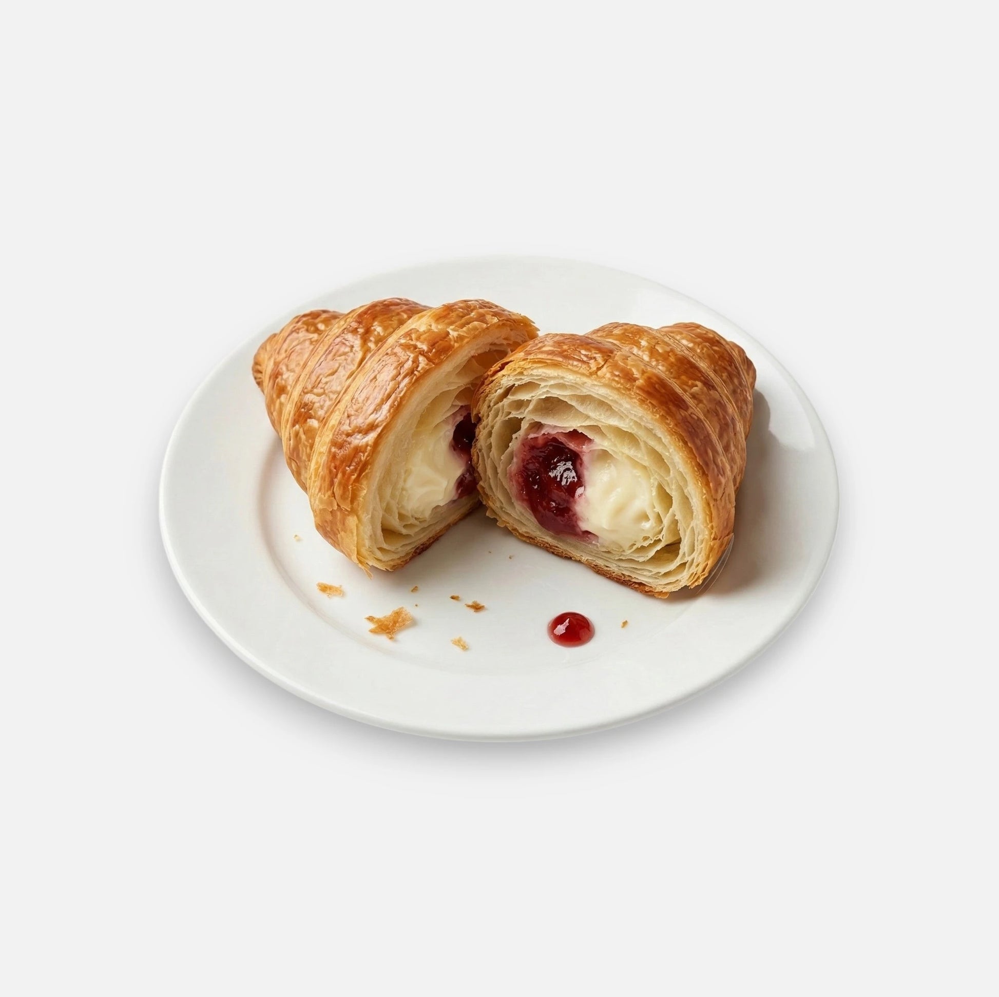 Круассаны 7 Days ванильные с клубничной начинкой, 4 шт.