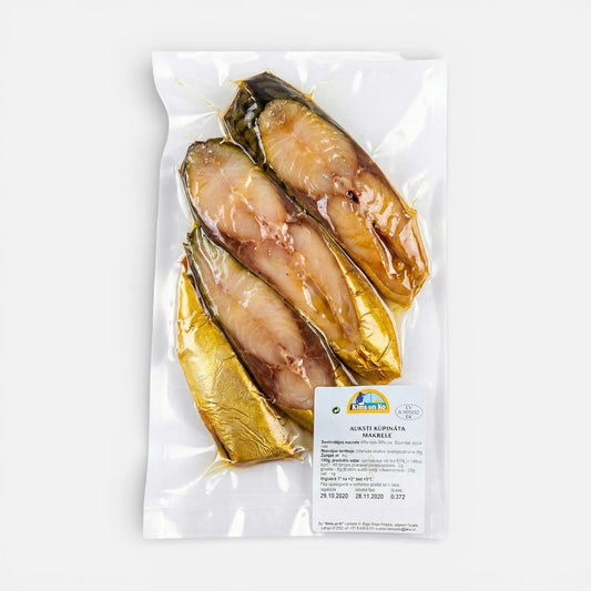Скумбрия холодного копчения кусочками Kims un Ko, 370 г
