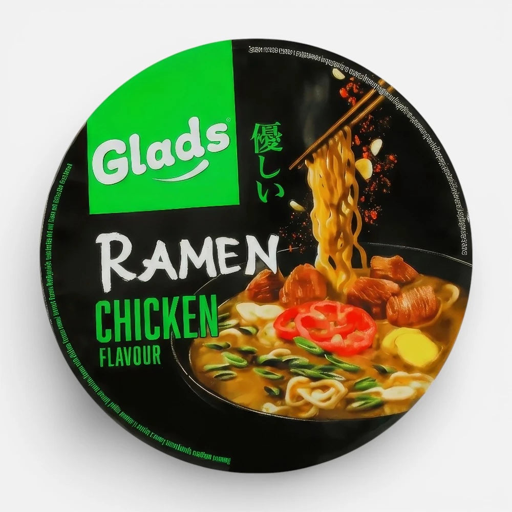 Лапша быстрого приготовления Рамен со вкусом курицы Гладс, 60 г