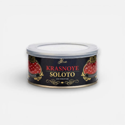 Икра лососевая солёная Красное Золото, 300 г