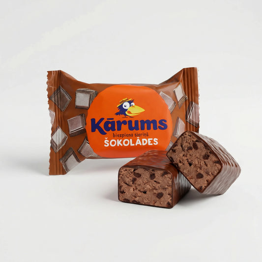 Творожный сырок Каrums, шоколадный глазированный