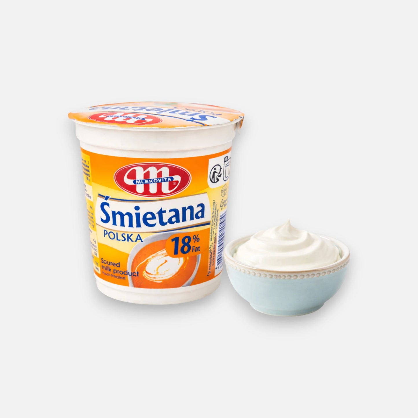 Сметана польская 18%