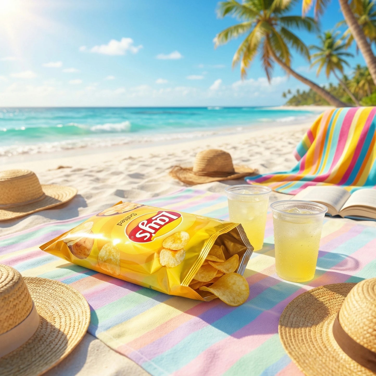 Чипсы Lay's, с солью