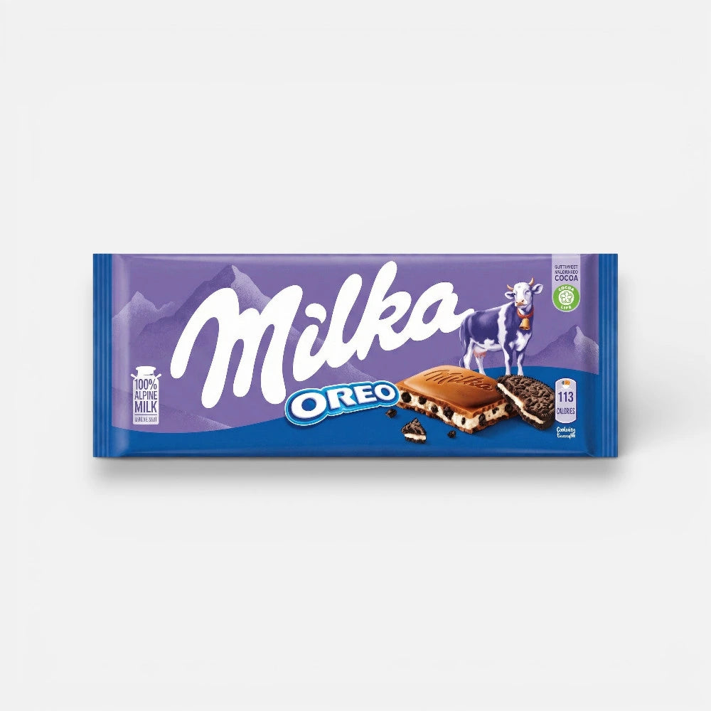 Шоколад молочный Milka с Oreo