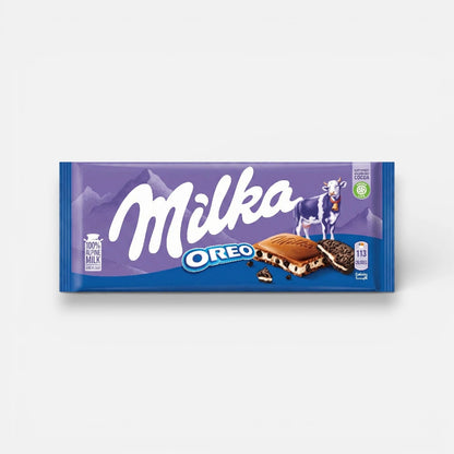 Шоколад молочный Milka с Oreo
