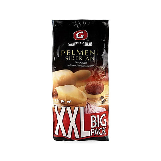 Пельмени Гермес Сибирские XXL со свининой и говядиной