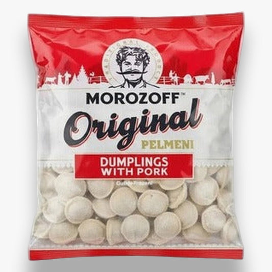 Pelmeni Morozoff, with beef, pork, and chicken