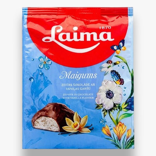 Зефир в шоколаде с ванильным вкусом Laima Maigums, 175 г