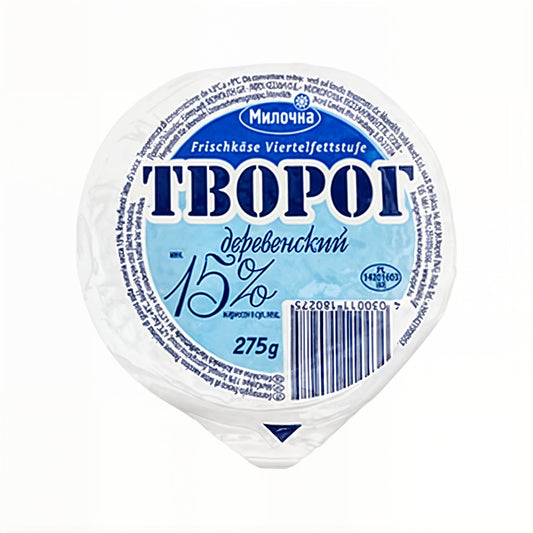 Творог 15% жирности Милочка