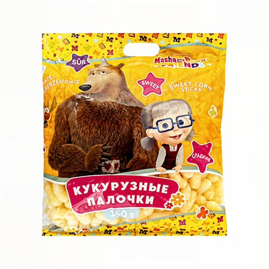 Кукурузные палочки сладкие Маша и Медведь