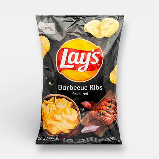 Чипсы картофельные со вкусом барбекю-рёбрышек Lay's Barbecue Ribs, 130 г